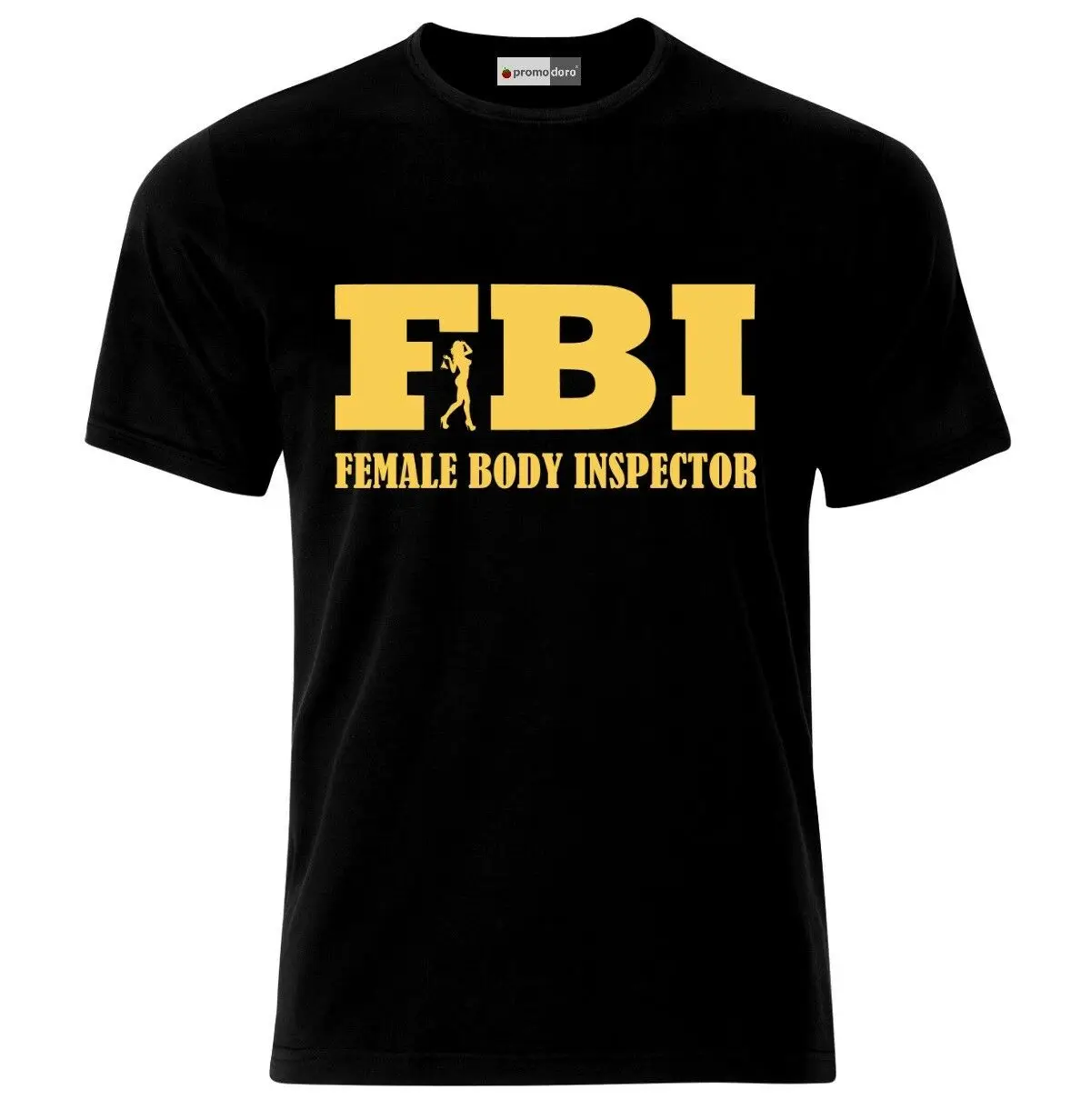 Company Profile Printing - Funny Sexy FBI Logo Female Body