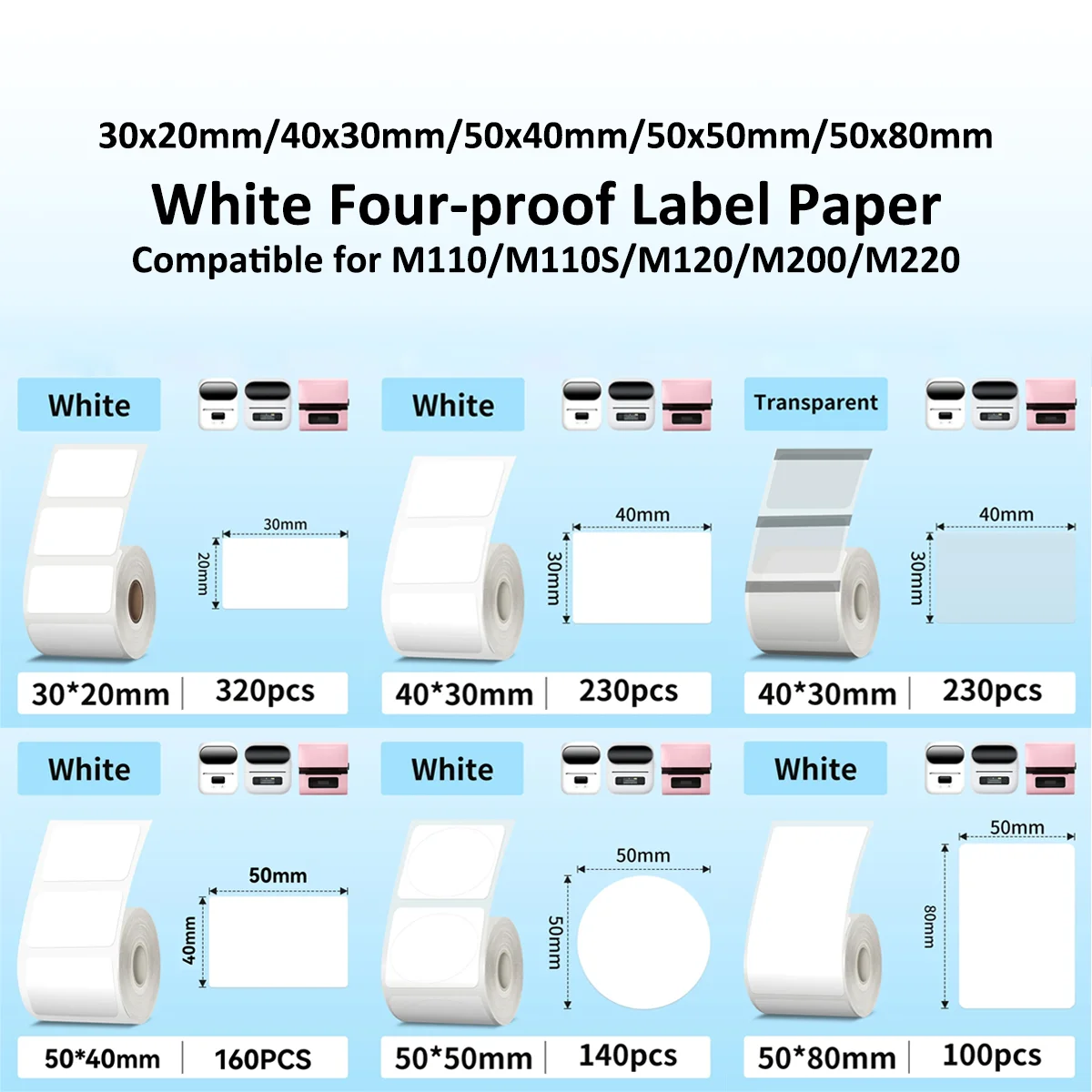 Commercial Printing Machine - Thermal Sticker paper Thermal paper Label