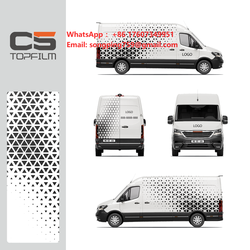 Commercial Printing & Packaging Pvt Ltd Photos - Custom Printed Vehicle Wrap Vinyl Black
