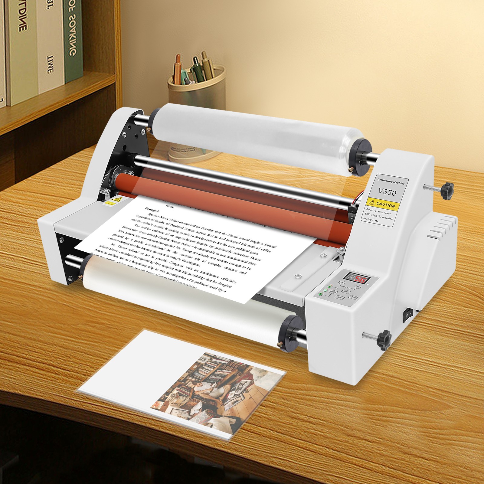 Commercial Document Printing - 110V V350 Single Dual Sided Hot