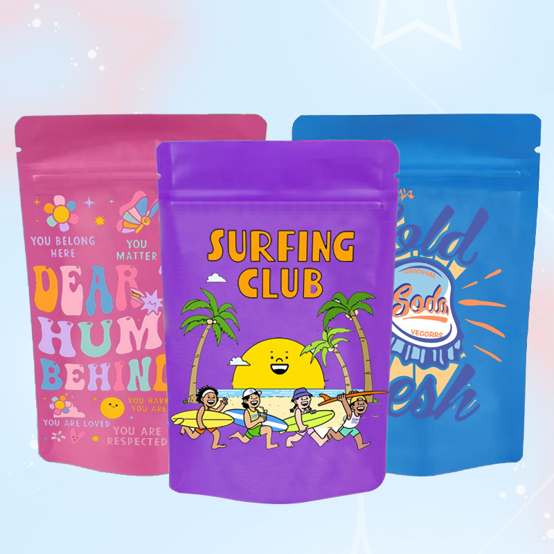 Company Profile Printing - Customized LOGO Printed 50pcs/lot Sealable Mylar