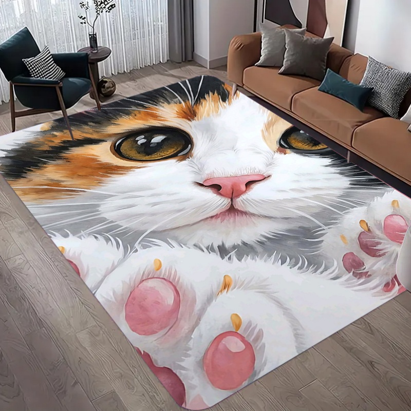 Commercial Printing Machine - Cute Close Up Calico Cat Paw