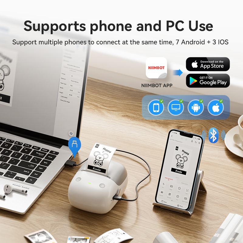 Niimbot Portable Office Label  - огляд і ціна Commercial Document Printing