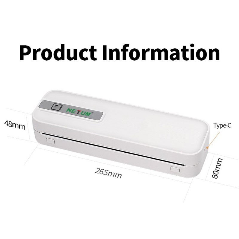 Portable A4 Thermal Printer In - огляд і ціна Commercial Document Printing