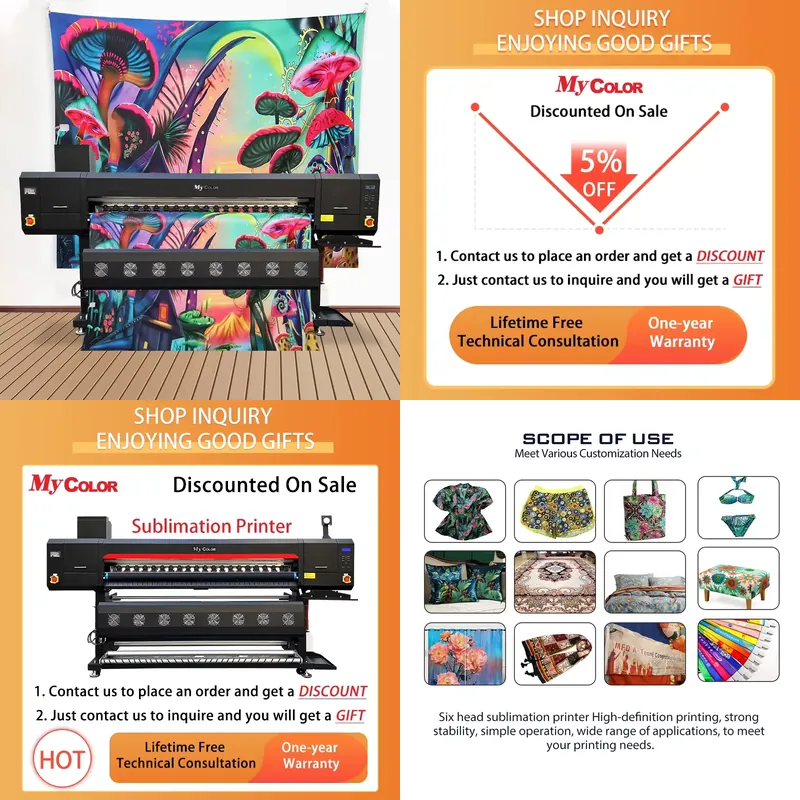 Large Format Sublimation Print - огляд і ціна Large Format Sublimation Printer